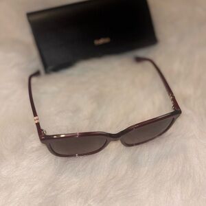 MaxMara Deep Red Sunglasses
